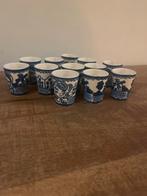 12 Blond Amsterdam Delfts Blauw Eierdoppen, Huis en Inrichting, Keuken | Servies, Ophalen, Blond Amsterdam, Overige typen, Zo goed als nieuw