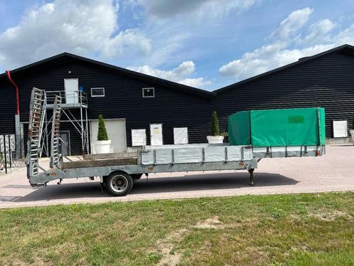VELDHUIZEN Be oplegger 6 ton Semi Dieplader (bj 2001), Auto's, Vrachtwagens, Bedrijf, Te koop, Aanhangers en Opleggers, Overige brandstoffen