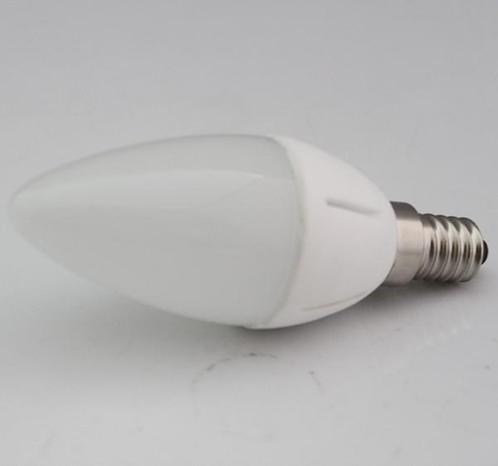 LED kaars E14 5W 220V Epistar SMD dimbaar warm wit, Huis en Inrichting, Lampen | Losse lampen, Nieuw, Led-lamp, 30 tot 60 watt
