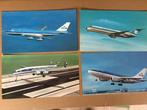 KLM XXL ansichtkaarten., 4 verschillende., Verzamelen, Ophalen of Verzenden, Nieuw, Kaart, Foto of Prent