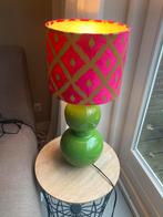 Retro Colmore by Diga Bureaulamp – Groen/Roze – Eyecatcher!, Ophalen, Zo goed als nieuw, Minder dan 50 cm
