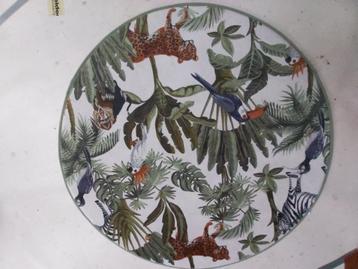 Speelkleed Vloerkleed Jungle rond 80 cm nieuw  beschikbaar voor biedingen