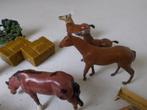 Jaren 20/30 Britains Ltd. 21 X LODEN (ZWARE) FARM ANIMALS., Ophalen of Verzenden