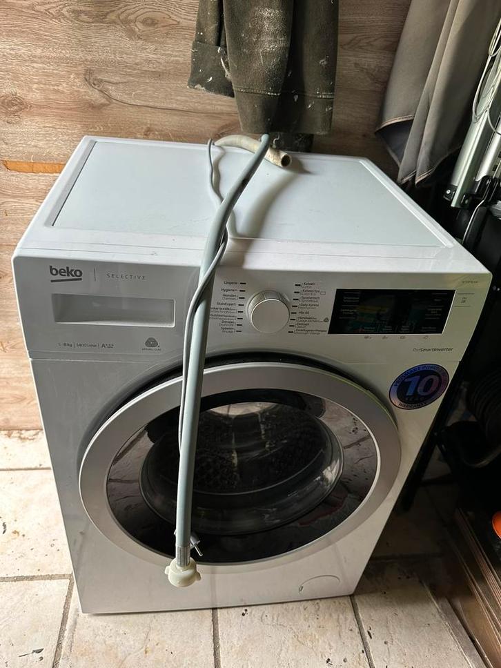 Beko wasmachine 8kg, Witgoed en Apparatuur, Wasmachines, Zo goed als nieuw, 8 tot 10 kg, Minder dan 85 cm, 1200 tot 1600 toeren