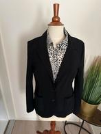 Travelstof Colbert - Maat 42, Zwart, Maat 42/44 (L), Nieuw, Ophalen of Verzenden