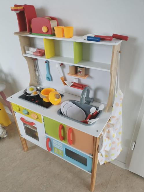 Houten Speelkeuken Lidl met veel extra spullen, Kinderen en Baby's, Speelgoed | Speelkeukens, Gebruikt, Speelkeuken, Hout, Ophalen of Verzenden