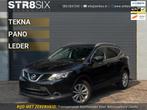 Nissan Qashqai 1.2 Tekna 115pk H6 | Leder | Clima | Navi | P, Voorwielaandrijving, Gebruikt, Zwart, 4 cilinders