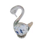 Vintage glazen zwaan als presse-papier, Ophalen of Verzenden