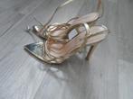 Trendy gouden hakken, Overige kleuren, Ophalen of Verzenden, Zo goed als nieuw, Schoenen met hoge hakken