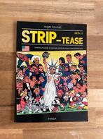 Strip-Tease: Amerikaanse striphelden in onderbroek, Gelezen, Roger brunel, Eén stripboek, Ophalen of Verzenden