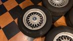 BMW honingraat velgen met banden - 15 inch, Ophalen, Gebruikt, 15 inch, Banden en Velgen