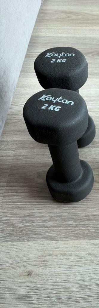 Kaytan dumbbells van 2 KG per stuk. beschikbaar voor biedingen