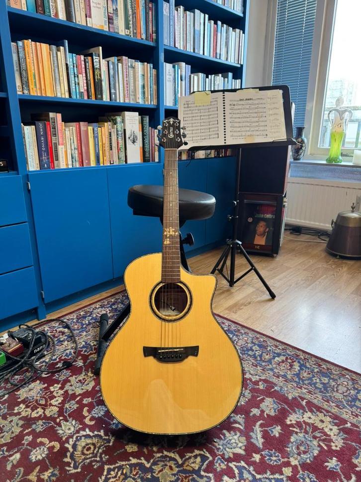 CRAFTER WF G-MAHO CE, Muziek en Instrumenten, Snaarinstrumenten | Gitaren | Akoestisch, Zo goed als nieuw, Western- of Steelstringgitaar