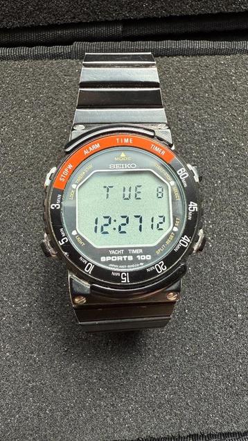 Seiko  Yacht Timer  A827-6010   Vintage beschikbaar voor biedingen