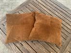 Loods 5 | kussens | suede, Bruin, Vierkant, Ophalen of Verzenden, Zo goed als nieuw