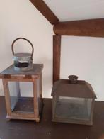 2 lantaarns zomeropruiming !, Ophalen of Verzenden, Gebruikt, Minder dan 25 cm