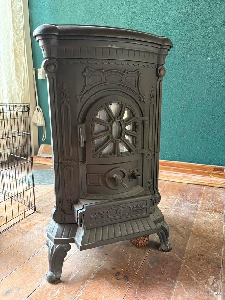 Gaskachel Dauphin Thermocet 12,5kW, Huis en Inrichting, Kachels, Gebruikt, Vrijstaand, Gaskachel, Gas, Ophalen