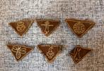Set oude insignes Scouting Padvinderij jr 50-70 set03, Ophalen of Verzenden, Gebruikt, Embleem, Speld of Insigne
