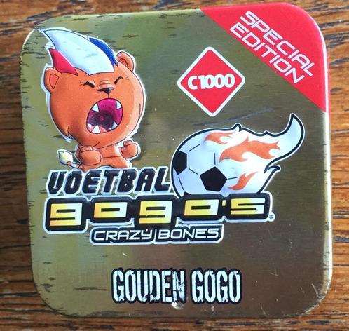 GOLDEN GOGO - C 1000 - Voetbal GoGos - Crazy Bones, Verzamelen, Supermarktacties, C1000, Ophalen of Verzenden