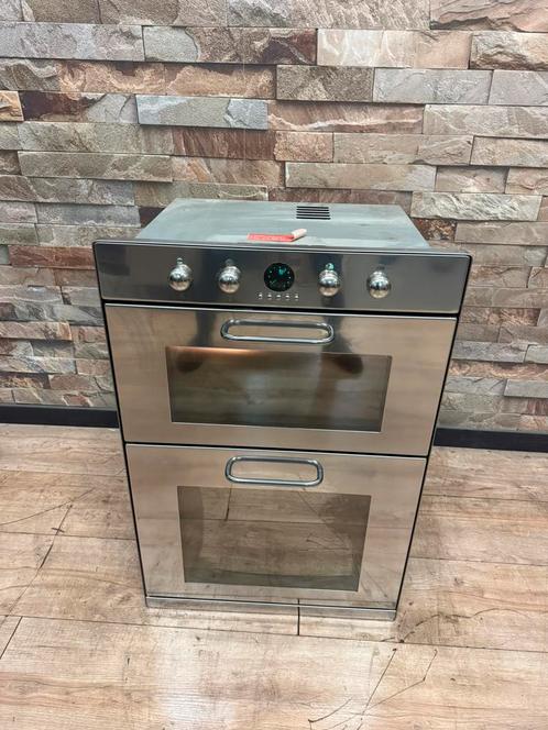 Luxe Smeg oven met 2 ovens elektrisch + multifunctioneel, Witgoed en Apparatuur, Ovens, Zo goed als nieuw, 60 cm of meer, Ophalen of Verzenden