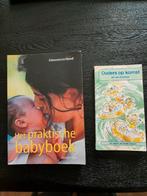 2 boeken: het praktisch babyboek en ouders op komst, Gelezen, Ophalen of Verzenden