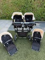 bugaboo donkey duo/twin creme, Ophalen, Zo goed als nieuw, Kinderwagen of Buggy
