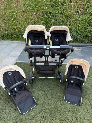 bugaboo donkey duo/twin creme beschikbaar voor biedingen