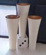 3 Stuks Fackla vloerlampen IKEA 2000, Huis en Inrichting, Lampen | Vloerlampen, Ophalen, Zo goed als nieuw, Kunststof, Minder dan 100 cm