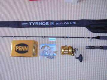 Penn International Set Reel 12VSX 2speed USA Hengel Shimano. beschikbaar voor biedingen
