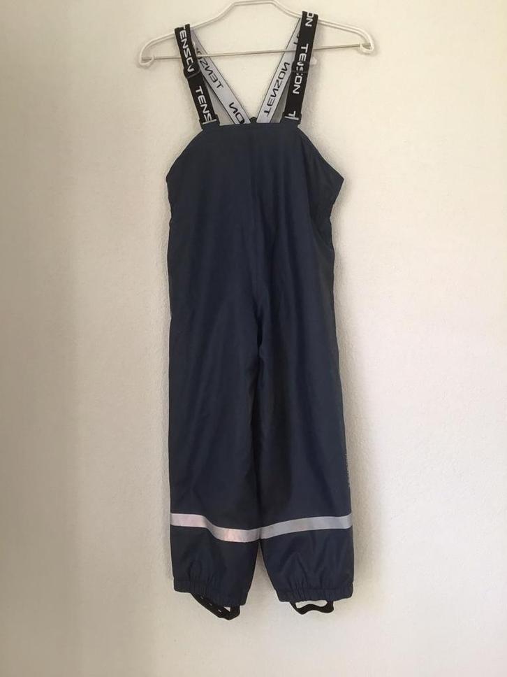 Tenson gevoerde Regen-Tuinbroek blauw maat 110/116, Kinderen en Baby's, Kinderkleding | Maat 110, Zo goed als nieuw, Jongen of Meisje