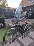 Cortina Roots moederfiets met Urban Iki voorzitje en scherm, Fietsen en Brommers, Versnellingen, 1 zitje, Ophalen, Overige merken