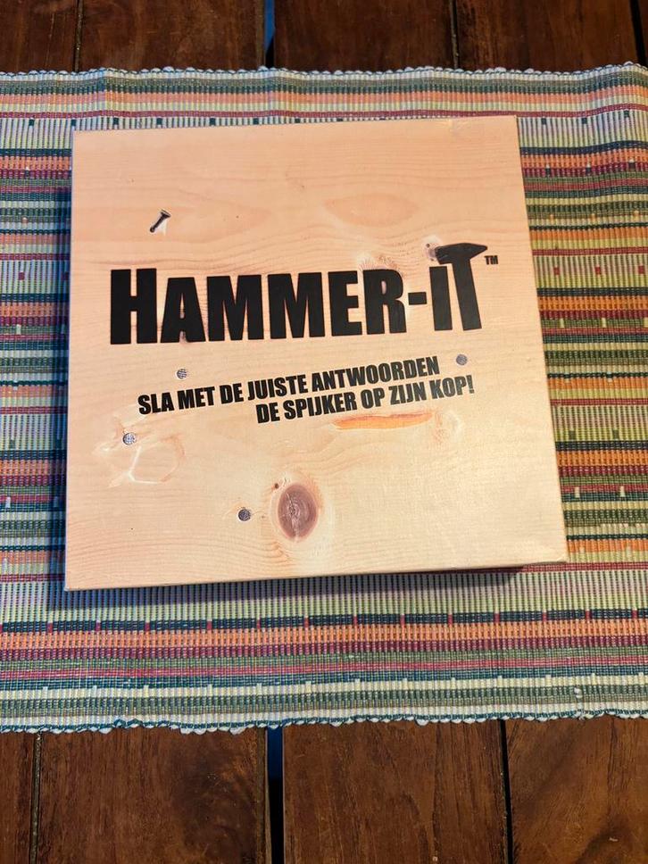 Nova Carta: Hammer-it, Hobby en Vrije tijd, Gezelschapsspellen | Bordspellen, Nieuw, Ophalen of Verzenden