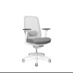 Bureaustoel Comfy, ergonomisch, 90mm zitkussen, wit en zwar, Vergader- of Presentatieruimte, Ophalen of Verzenden, Industriestraat 5