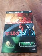 Best super heroes box spiderman, hellboy, hulk, Cd's en Dvd's, Dvd's | Science Fiction en Fantasy, Ophalen of Verzenden, Zo goed als nieuw
