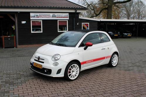 Fiat 500 C 1.2 LOUNGE ABARTH UITGEVOERD - LEER - CLIMATE - S, Auto's, Fiat, Bedrijf, ABS, Airbags, Airconditioning, Alarm, Bluetooth