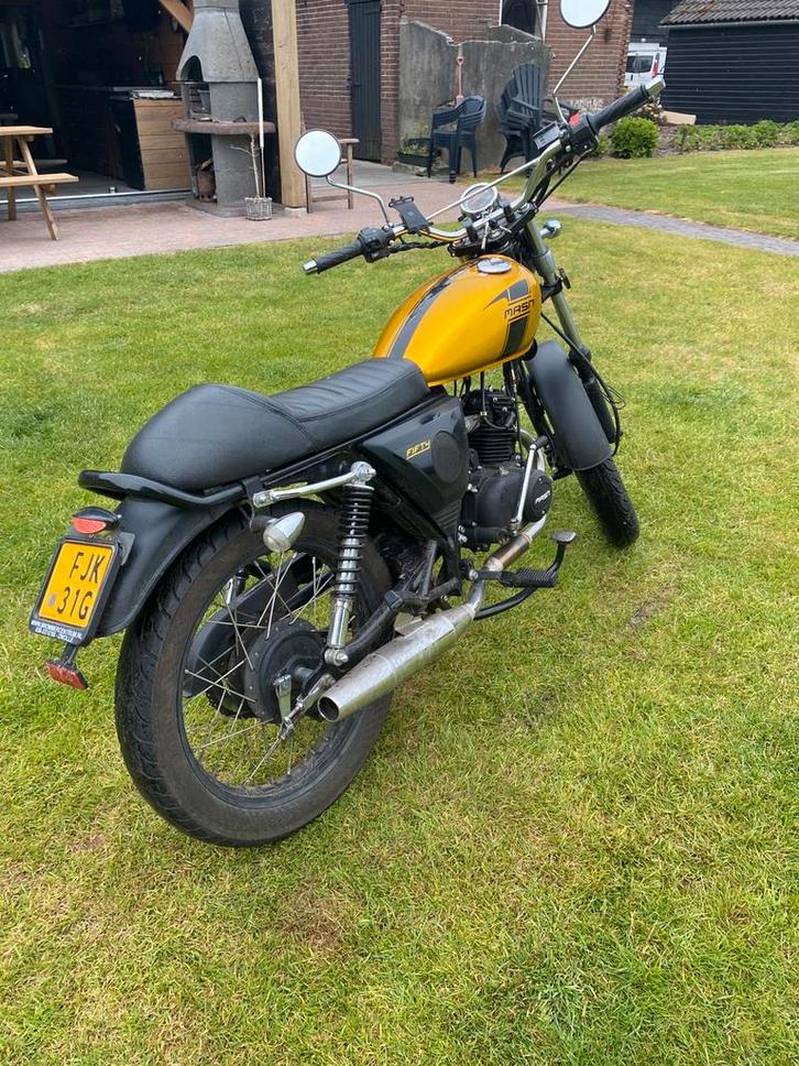 Mash 50 goud.        Ruilen is mogelijk, Fietsen en Brommers, Brommers | Overige merken, Zo goed als nieuw, Maximaal 45 km/u, Ophalen of Verzenden