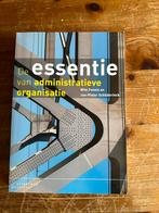 Wim Fennis - De essentie van administratieve organisatie, Boeken, Economie, Management en Marketing, Wim Fennis; Jan-Pieter Schilderinck