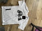 Palm angels tshirt maat s/m, Palm angels, Maat 48/50 (M), Ophalen of Verzenden, Wit