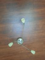 Plafondspots messing, Huis en Inrichting, Lampen | Spots, Metaal of Aluminium, Zo goed als nieuw, Plafondspot of Wandspot, Ophalen