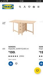IKEA Norden Klaptafel, Ophalen, Gebruikt