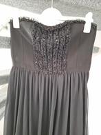 Zwarte strapless jurk - Maat m, Kleding | Dames, Jurken, Maat 38/40 (M), Zwart, Ophalen of Verzenden, Zo goed als nieuw