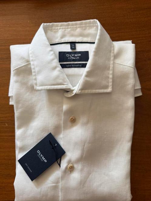 Overhemd Olymp Signature nieuw maat 38, Kleding | Heren, Overhemden, Nieuw, Halswijdte 38 (S) of kleiner, Wit, Ophalen of Verzenden