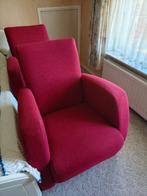 Rode, comfortabele luie stoel, Huis en Inrichting, Fauteuils, Ophalen, Stof
