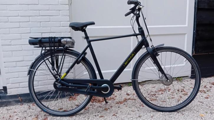 Batavus Fonk E-go, Fietsen en Brommers, Elektrische fietsen, Zo goed als nieuw, Batavus, 55 tot 59 cm, 50 km per accu of meer