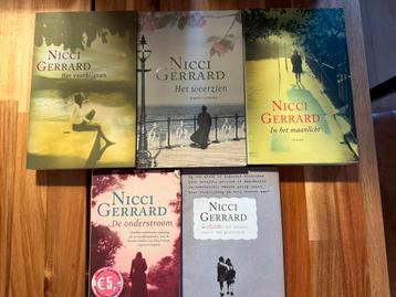 5x Nicci Gerrard romans beschikbaar voor biedingen