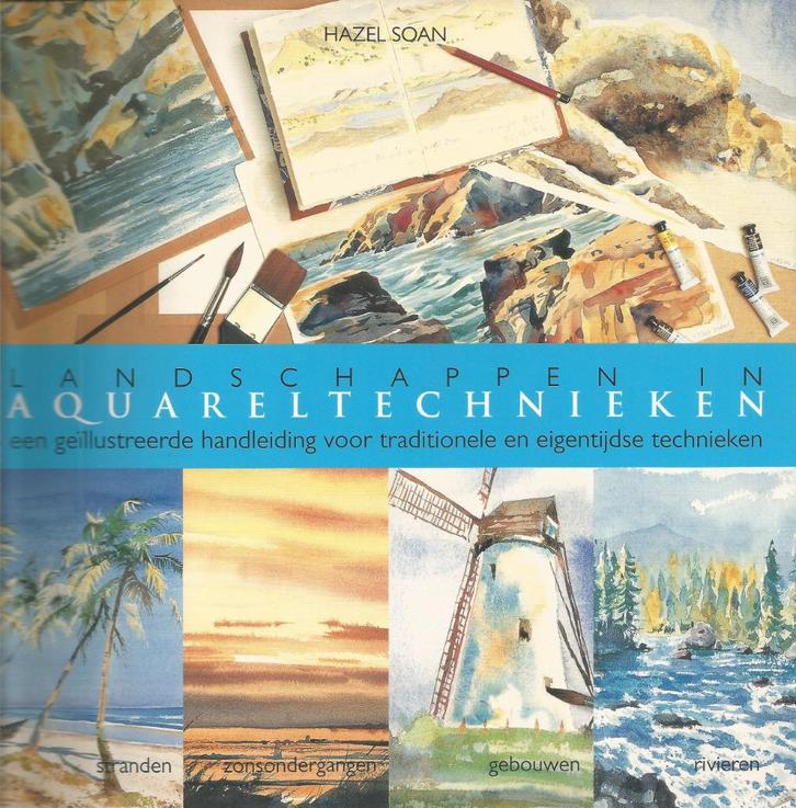 Landschappen in aquareltechnieken - Hazel Harrison, Boeken, Hobby en Vrije tijd, Nieuw, Tekenen en Schilderen, Ophalen of Verzenden