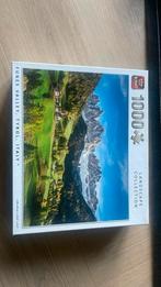 Puzzel gebergte Tirol, Italië 1000 stuks, Hobby en Vrije tijd, Denksport en Puzzels, Ophalen of Verzenden, 500 t/m 1500 stukjes