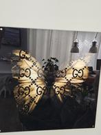 Gucci plexiglas schilderij, Ophalen, Zo goed als nieuw, Schilderij, 75 cm of meer