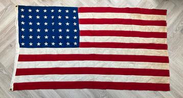 Orginele Amerikaans 48 sterren vlag Us Airborne beschikbaar voor biedingen