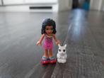 Lego friends Meisje op rolschaatsen en konijn, Ophalen, Gebruikt, Losse stenen, Lego